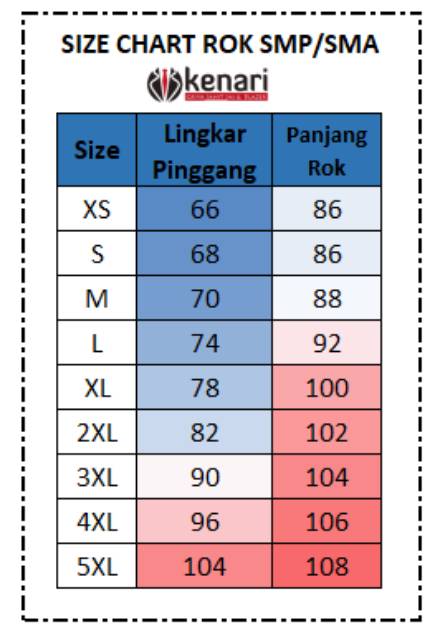 Jual (Mix Custom) Rok Span SMA/SMK Standar Nasional Rok  Abu/Biru/Pramuka/Hitam/Putih Rok Rempel 1 Depan Indonesia|Shopee Indonesia