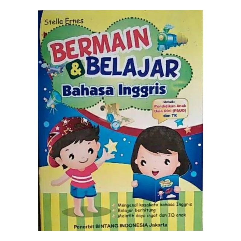 BUKU BERMAIN DAN BELAJAR BAHASA INGGRIS UNTUK ANAK TK/PAUD | Shopee  Indonesia