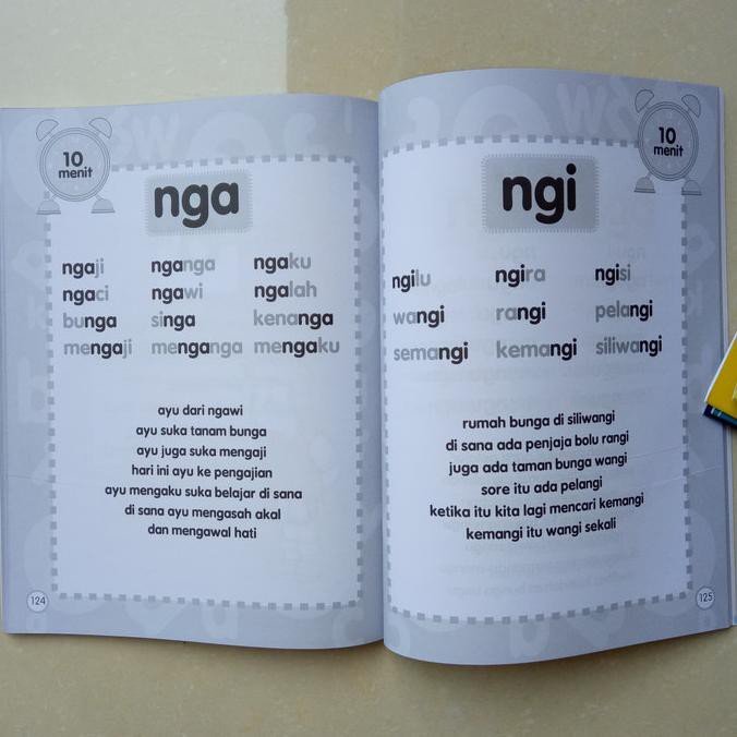 Promo!!) Buku pelajaran Anak TK SD Kelas 1 - Buku pelajaran ABACAGA Cara  Praktis Belajar Membaca | Shopee Indonesia