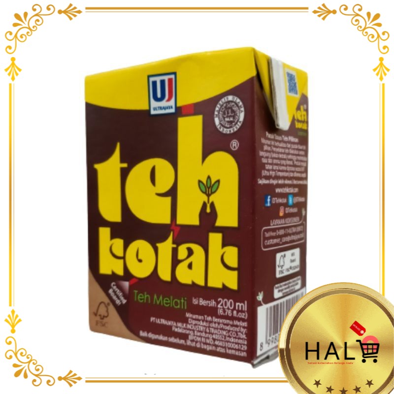 ULTRA TEH KOTAK 200ML | Shopee Indonesia