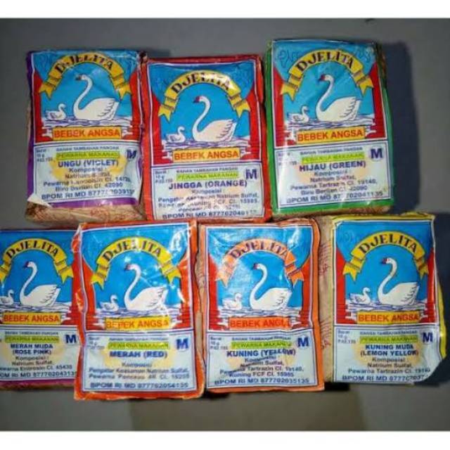 PEWARNA MAKANAN / GINCU BATANG / PEWARNA BUBUK ANGSA | Shopee Indonesia