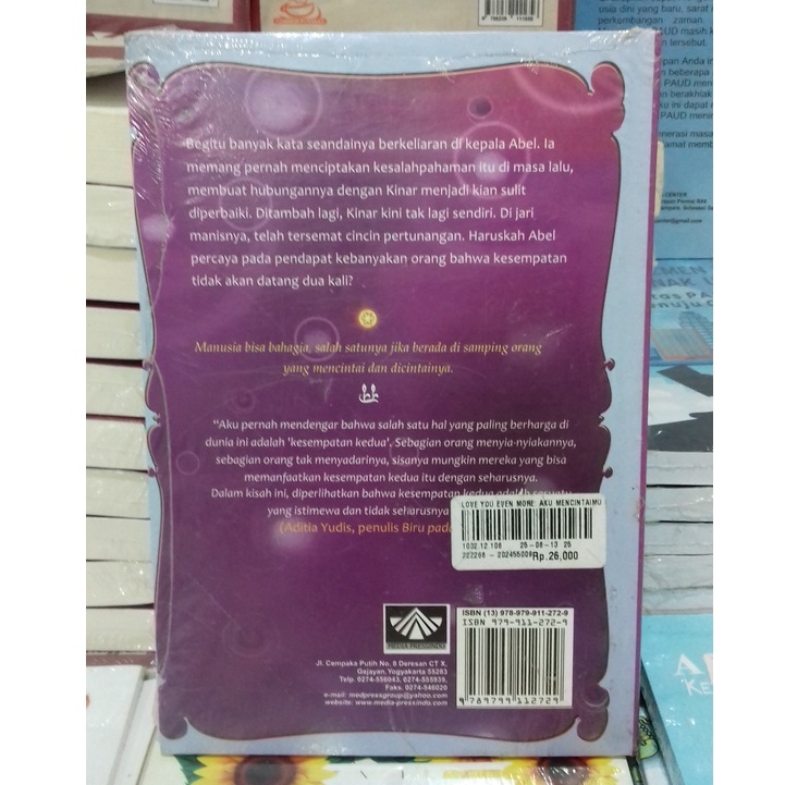 Jual NOVEL - LOVE YOU EVEN MORE : AKU MENCINTAIMU LEBIH DARI YANG KAU TAHU  Indonesia|Shopee Indonesia