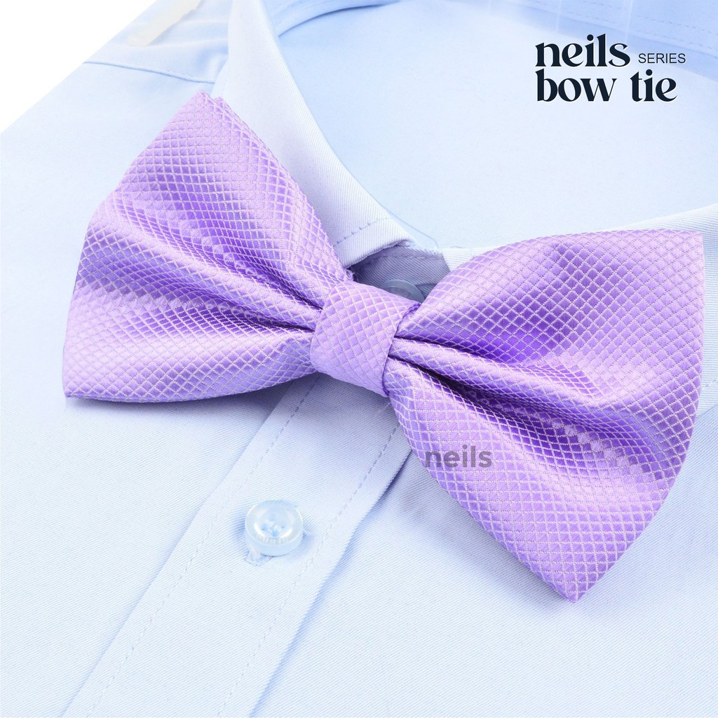 Jual DASI KUPU KUPU PREMIUM BANDUNG NEILS - WARNA UNGU MUDA - BOW TIE  LAVENDER - MOTIF TEKSTUR Indonesia|Shopee Indonesia