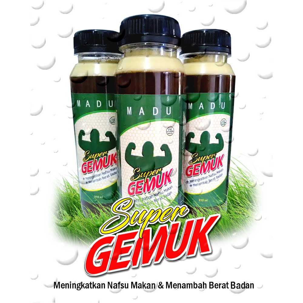 Madu Gemuk Badan Dewasa Alami, 3x Lebih Efektif Menambah Berat Badan |  Shopee Indonesia