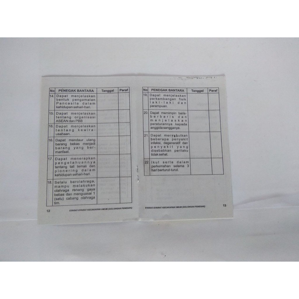 SKU SIAGA / SKU PENGGALANG / SKU PENEGAK | Shopee Indonesia