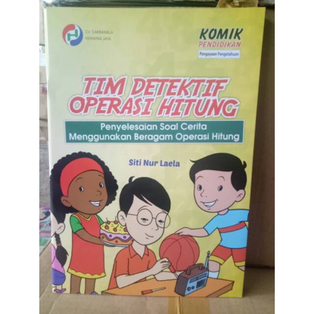 Jual Buku Komik Pendidikan Tim Detektif Operasi Hitung Indonesia|Shopee Indonesia 640_X_640_jpg