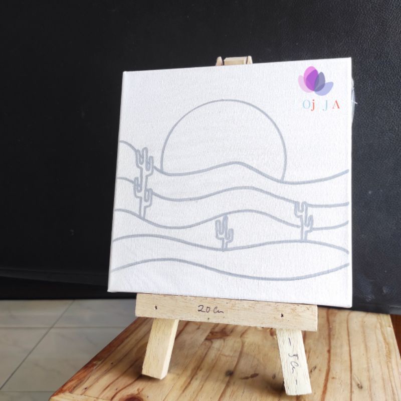 Jual Kanvas Sketsa Pemandangan / Paint Of Canvas Indonesia|Shopee Indonesia 800_X_800_jpg