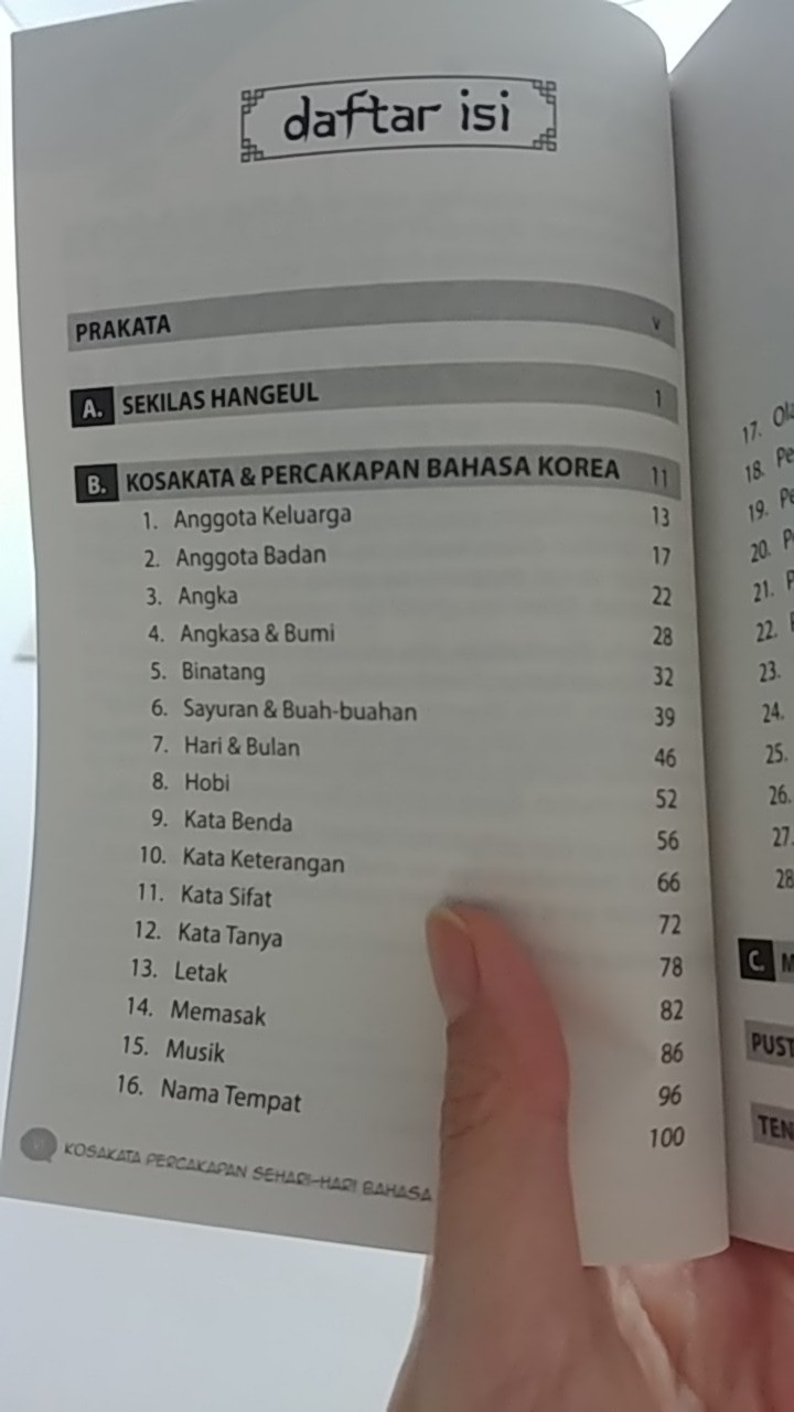 BUKU BELAJAR BAHASA KOREA KOSAKATA PERCAKAPAN SEHARI-HARI BAHASA KOREA |  Shopee Indonesia