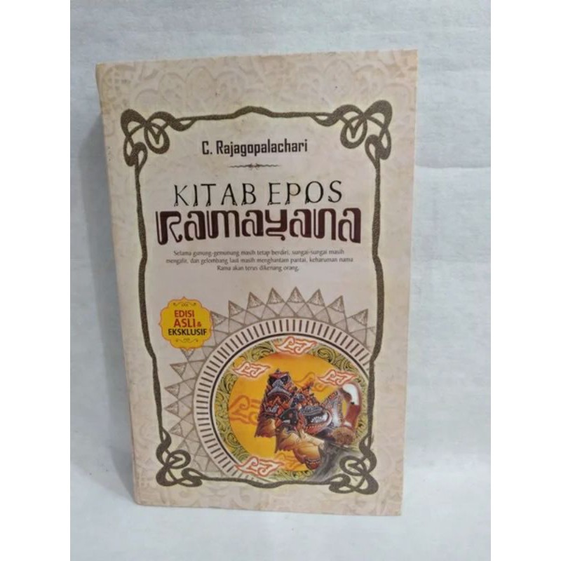 Buku Kitab Epos Ramayana | Shopee Indonesia