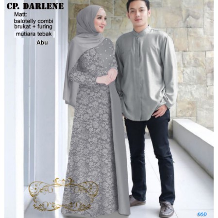 Jual Couple Toyobo Kombinasi Brokat Eksklusif Couple Family Baju Gamis  Pasangan Keluarga Lebaran Pesta Indonesia|Shopee Indonesia