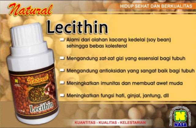 lecithin - natural lecithin nasa 250ml &amp; 500ml | Shopee Indonesia