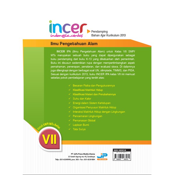 Buku pendamping dan latihan soal IPA kelas 7 | Shopee Indonesia