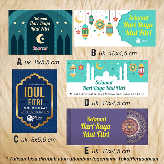 Jual Kartu Ucapan/Hang Tag/Label Hadiah Ramadhan/Hari Raya Idul Fitri Vol.1 Indonesia|Shopee Indonesia 571_X_571_jpg