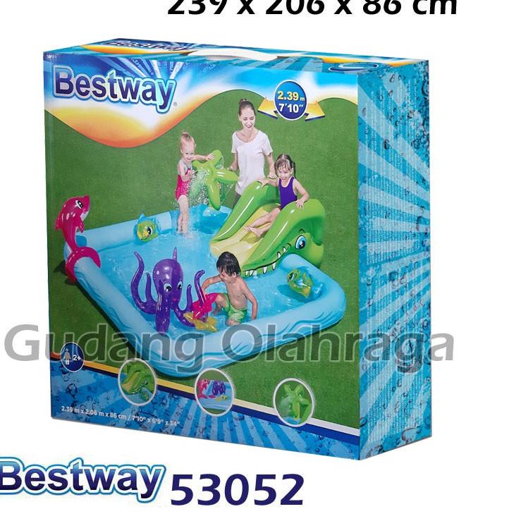 Barang Pilihan - Bestway , Kolam Renang Anak Keluarga Viking Ular Perosotan  dan Fantastic Aquarium B | Shopee Indonesia