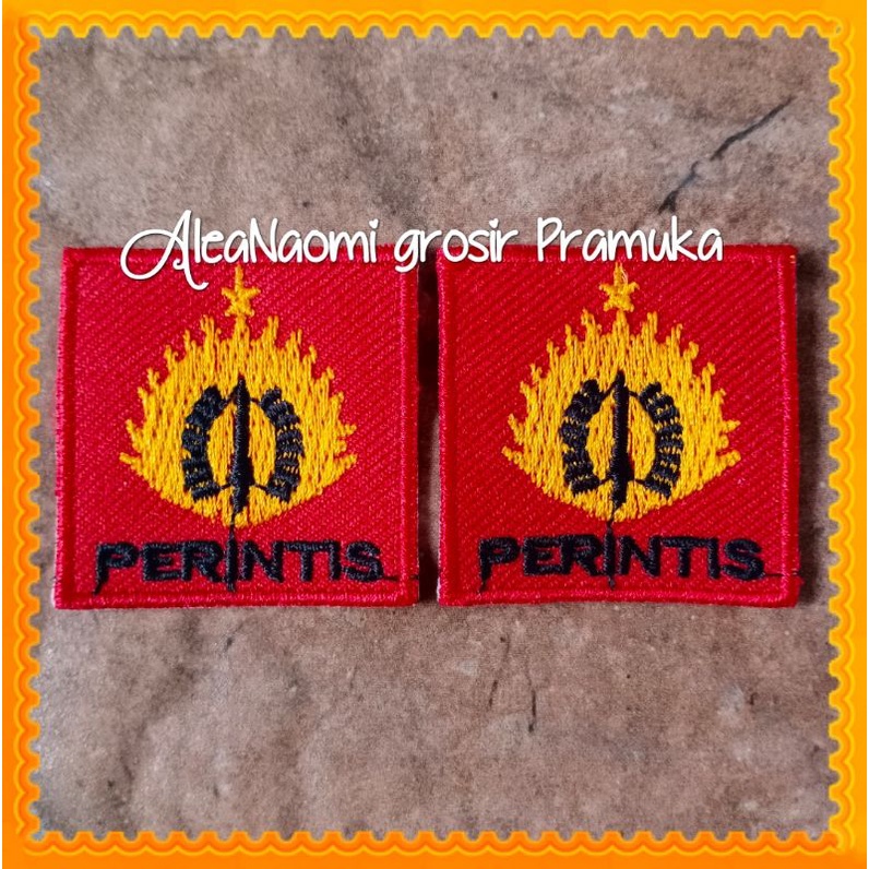 Bed pramuka bed Sangga perintis bordir bet logo patch Sangga Pramuka |  Shopee Indonesia