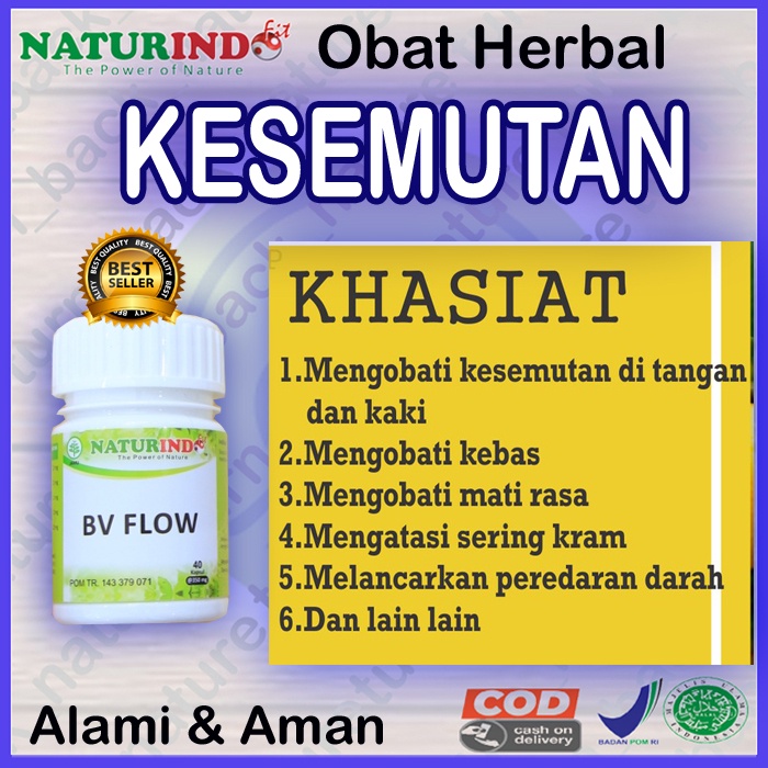 Jual BV FLOW, OBAT KESEMUTAN, Obat Herbal Tangan Dan Kaki Kesemutan Terasa  Kebas Keram Susah Menggenggam, KEBAS, KRAM, BAAL, MATI RASA, PEREDARAN  DARAH TIDAK LANCAR, HERBAL AMPUH NATURINDO, BPOM, BISA COD Indonesia|Shopee