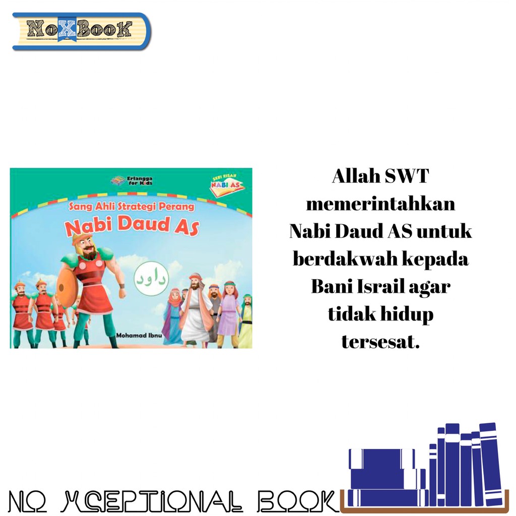 BUKI NABI DAUD AS SANG Ahli STRATEGI PERANG | Shopee Indonesia