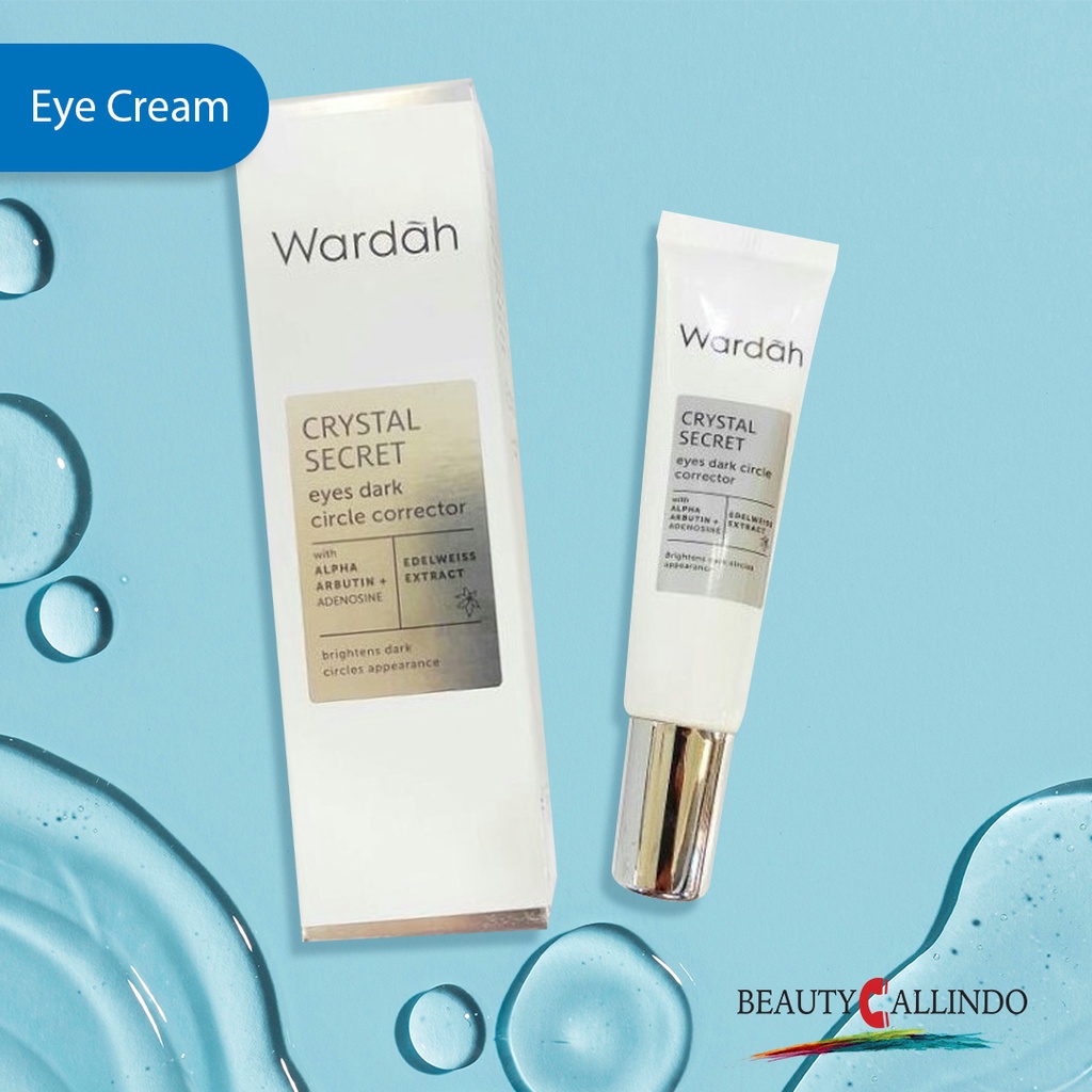 Wardah White / Crystal Secret Eyes Dark Circle Corrector 10ml | Eye Cream |  Shopee Indonesia