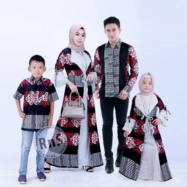 Jual COD- Baju Batik Couple Keluarga Ayah Ibu Dan Anak Seragam Batik Keluarga  Terbaru Indonesia|Shopee Indonesia