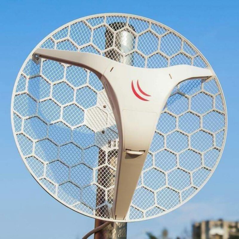 Antena Wifi outdoor 5GHz Mikrotik LHG 5nd | Shopee Indonesia