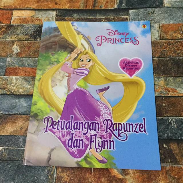 Disney princess - petualangan Rapunzel dan flynn - buku cerita dongeng anak  putri tangled | Shopee Indonesia