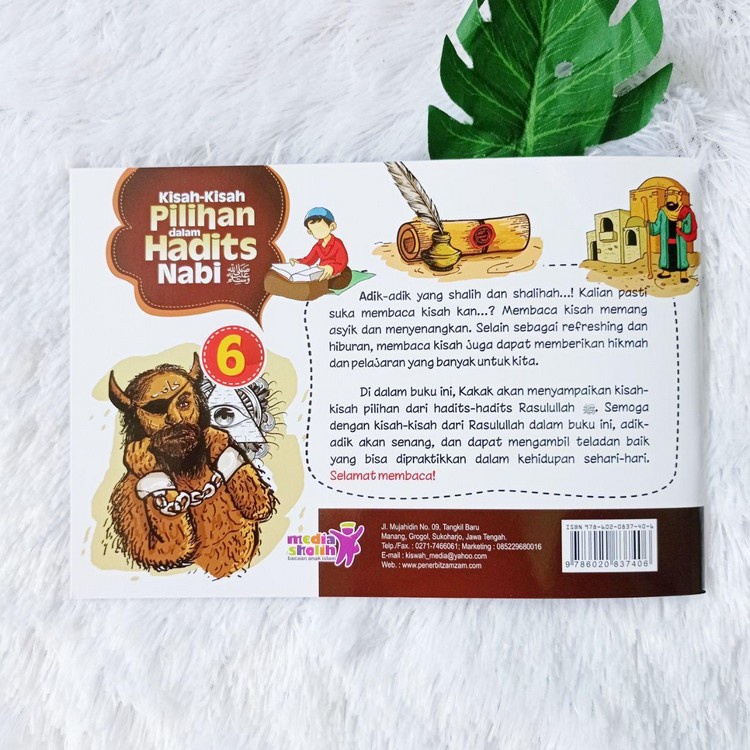 Buku Anak Kisah-Kisah Pilihan Dalam Hadits Nabi Jilid 6 | Shopee Indonesia