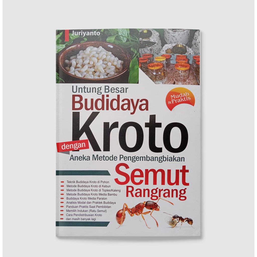 Jual UNTUNG BESAR BUDIDAYA KROTO DENGAN ANEKA METODE PENGEMBANGBIAKAN SEMUT  RANGRANG Indonesia|Shopee Indonesia