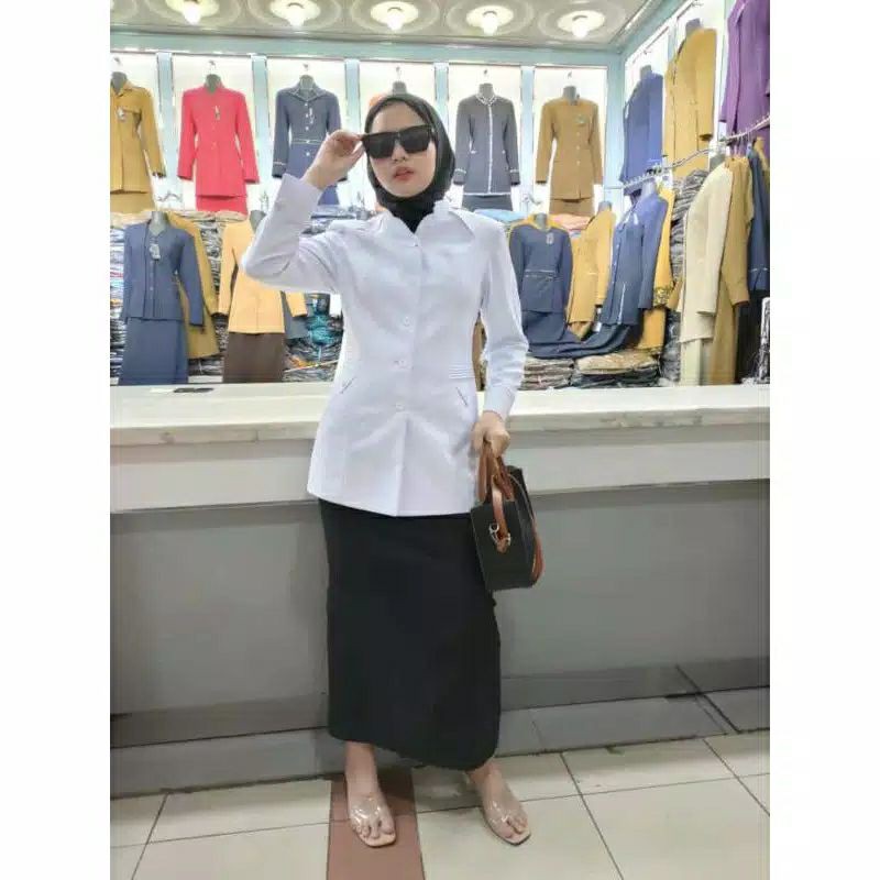 Jual SERAGAM PUTIH HITAM SERAGAM GURU SERAGAM PEMDA Indonesia|Shopee  Indonesia