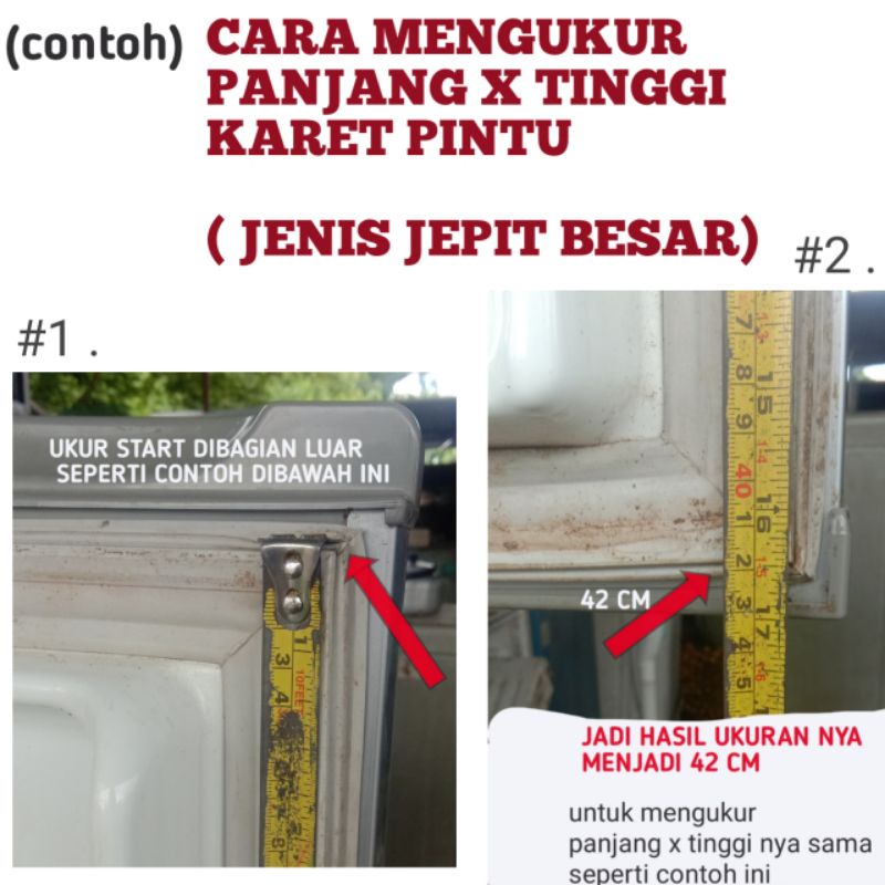 KARET PINTU KULKAS SHARP 1 PINTU &amp; 2 PINTU TINGGAL PASANG GAK PAKE SUAAH |  Shopee Indonesia