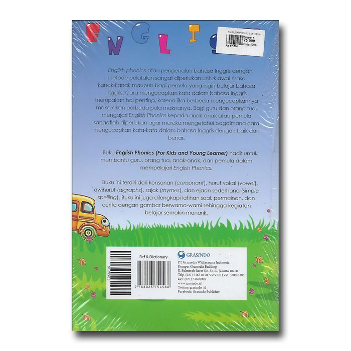 Learning English With Sound - English Phonics ( For Kids And Young Learner)  + Cd | Shopee Indonesia