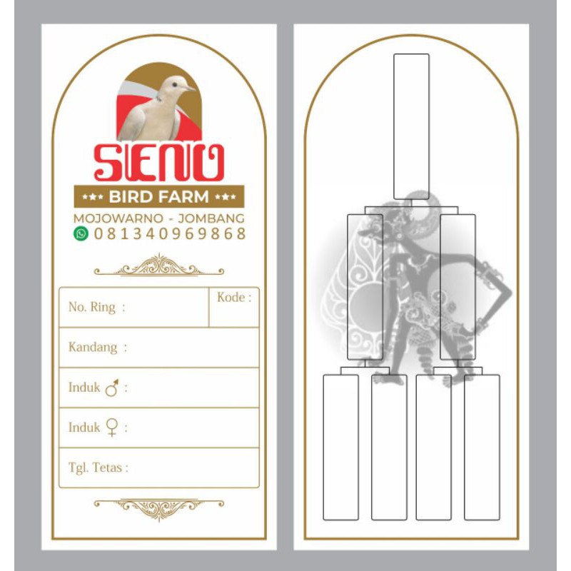 Jual Muraah..!! Kitir/Kertas Silsilah Burung Puter Pelung. Bahan Kertas Harga Per 100 Lembar Indonesia|Shopee Indonesia 800_x_800_jpg