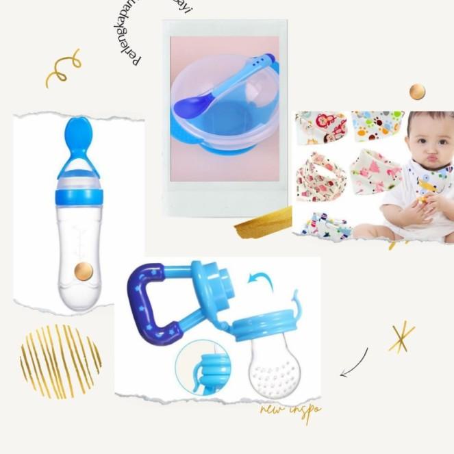 BIG PROMO Perlengkapan Makan Bayi / Peralatan Makan Bayi Set / Alat Makan  Bayi | Shopee Indonesia