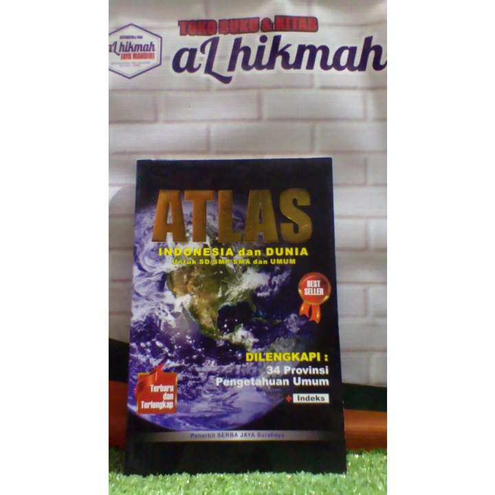 ATLAS INDONESIA DAN DUNIA DILENGKAPI 34 PROVINSI DAN PENGETAHUAN UMUM |  Shopee Indonesia