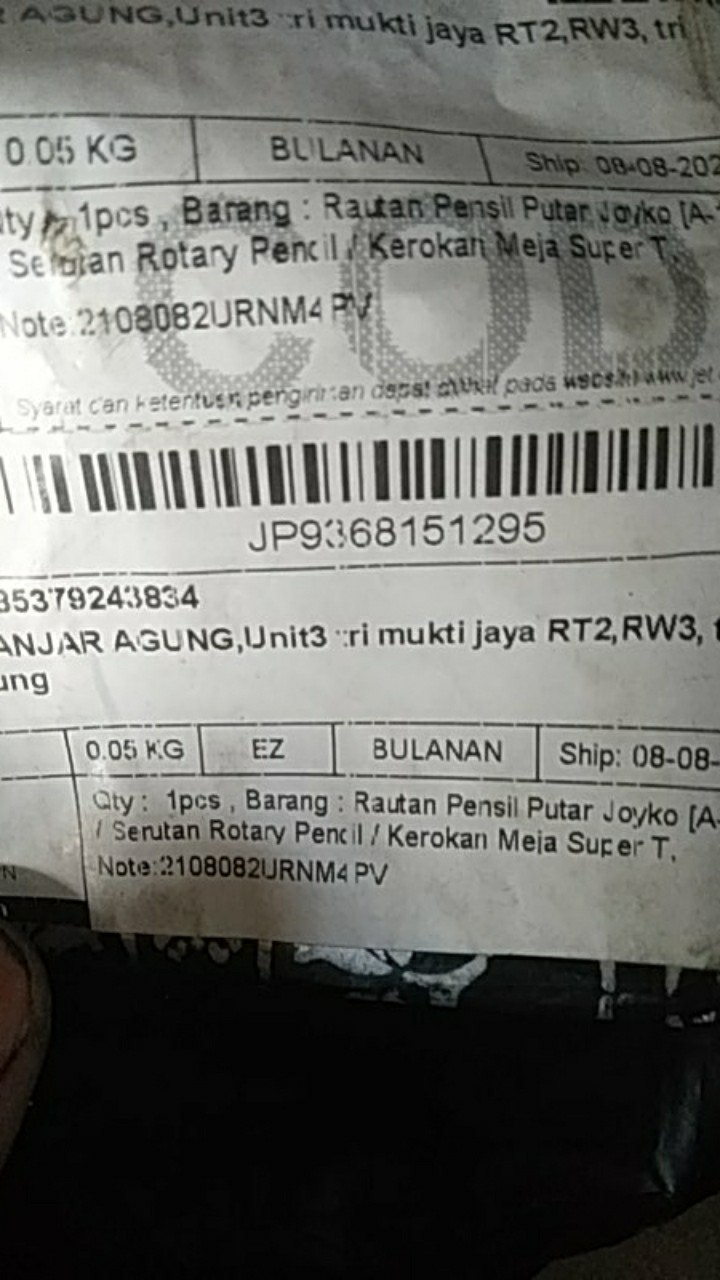 Rautan Pensil Putar Joyko [A-111] / Serutan Rotary Pencil / Kerokan Meja  Super Tajam | Shopee Indonesia