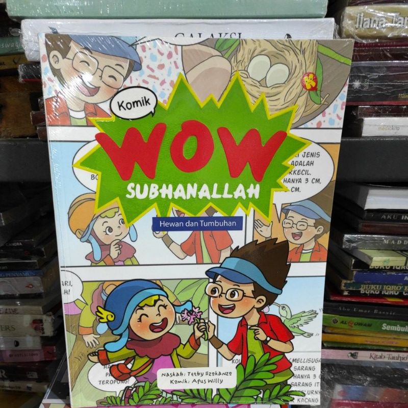 Komik Wow Subhanallah Hewan dan Tumbuhan | Shopee Indonesia
