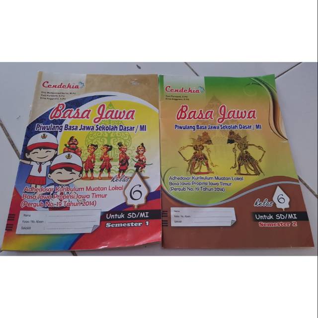 Buku LKS Bahasa Jawa SD Kelas 6 | Shopee Indonesia