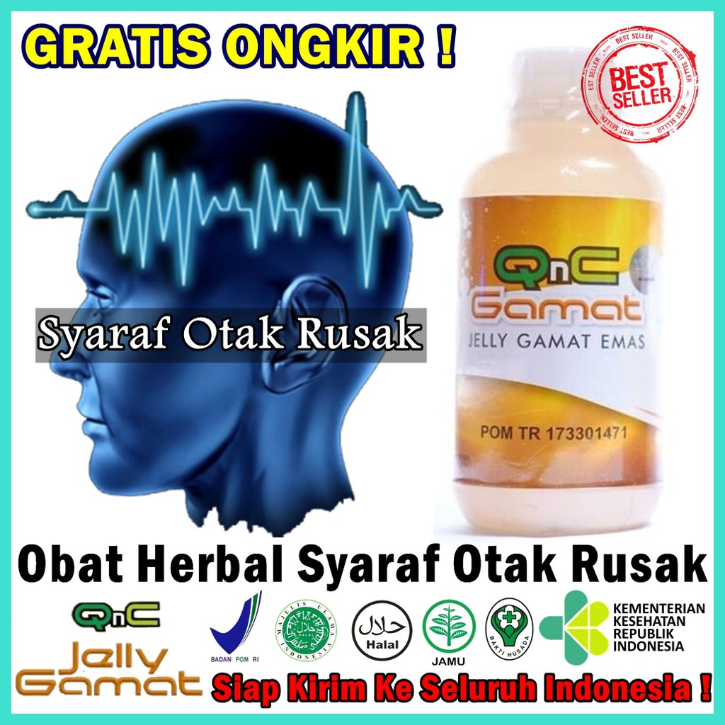 Jual Obat Syaraf Otak Yang Rusak , 100% Herbal Alami Indonesia|Shopee  Indonesia