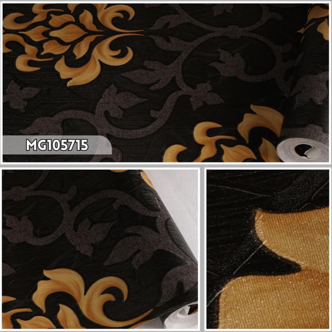 Terbaru Wallpaper Dinding Hitam Motif Md79 | Shopee Indonesia 676_X_676_jpg