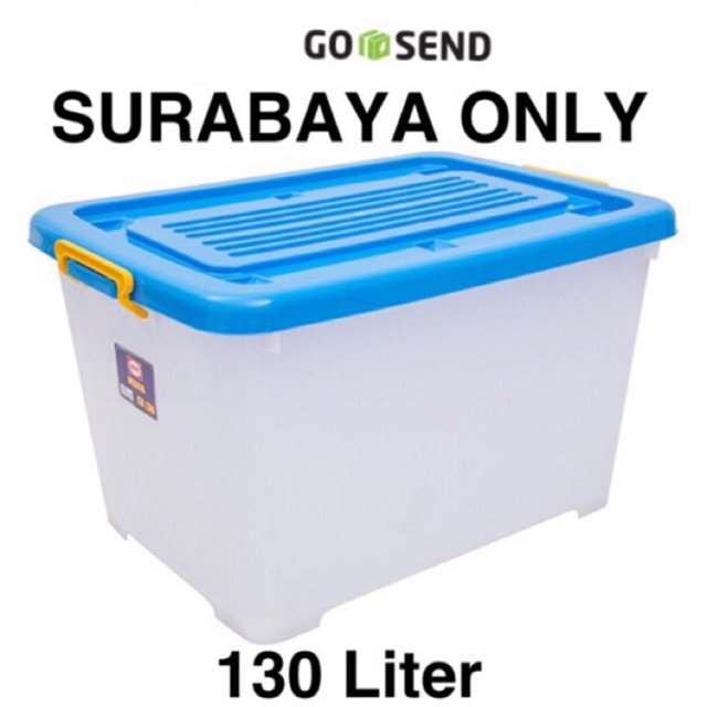 CONTAINER BOX SHINPO CB 130 MEGA / KOTAK TEMPAT PENYIMPANAN SERBAGUNA |  Shopee Indonesia