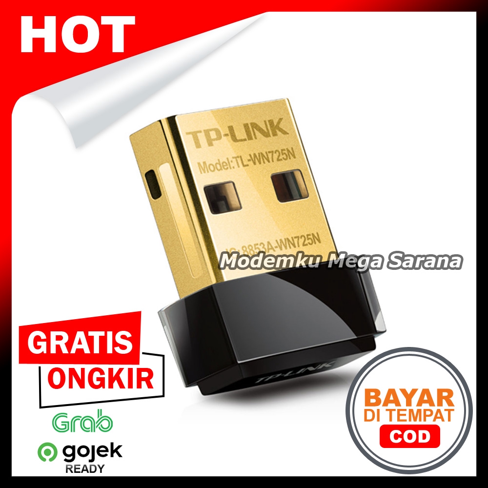 Alat Penangkap Sinyal Hotspot Wifi | TP-Link TL-WN725N USB Wifi 150 Mbps |  Shopee Indonesia