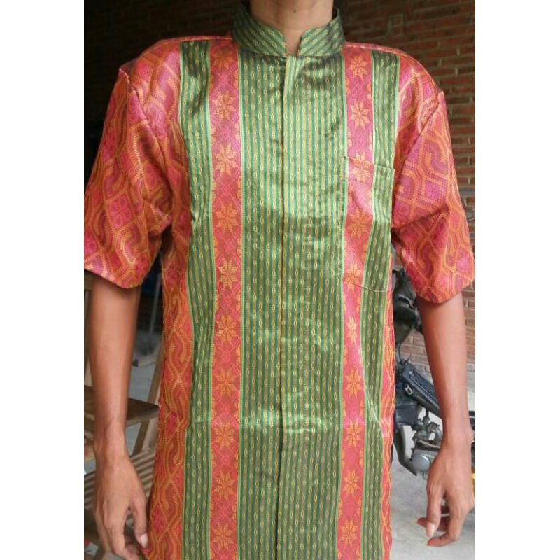 Jual TANAKA KEMEJA TENUN BARON 2D TORAJA Indonesia|Shopee Indonesia