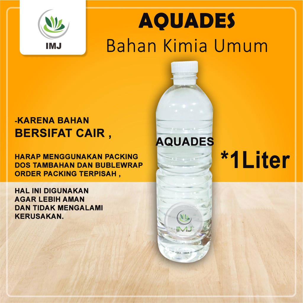Jual Aquadest / Akuades / Aquades / Air Suling / Air Aki Radiator Kemasan  1Liter Indonesia|Shopee Indonesia