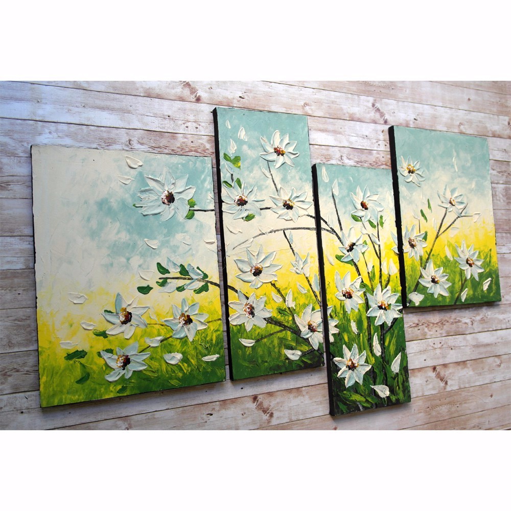 Jual Lukisan Dinding Pemandangan Bunga Dan Padang Rumput Buatan Tangan - Home Decor Indonesia|Shopee Indonesia 1000_X_1000_jpg