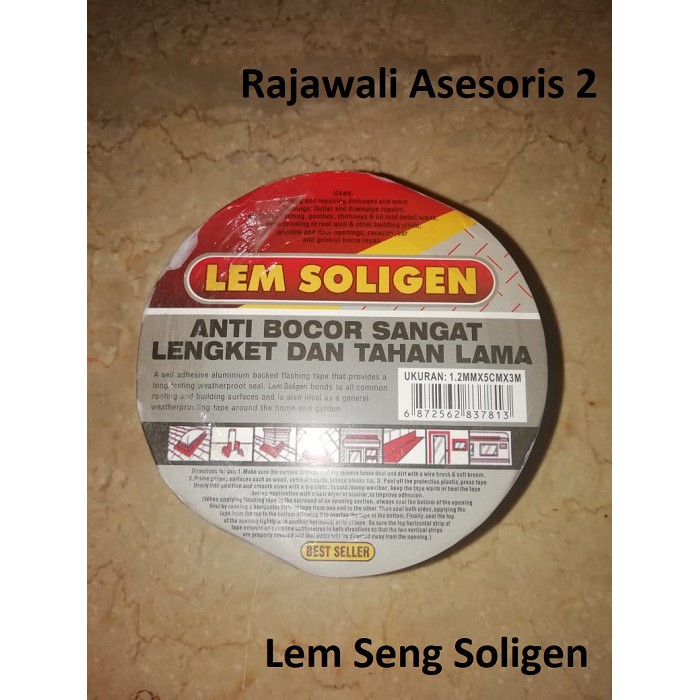 Lem Seng / Lakban Seng Anti Bocor Berkualitas Soligen | Shopee Indonesia