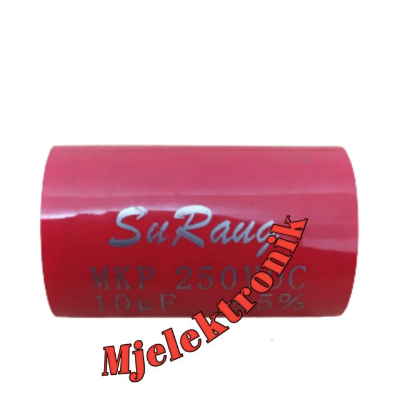 Surang 106 Kapasitor 10uF 250V Tweteer surang Capasitor radial Ori | Shopee  Indonesia