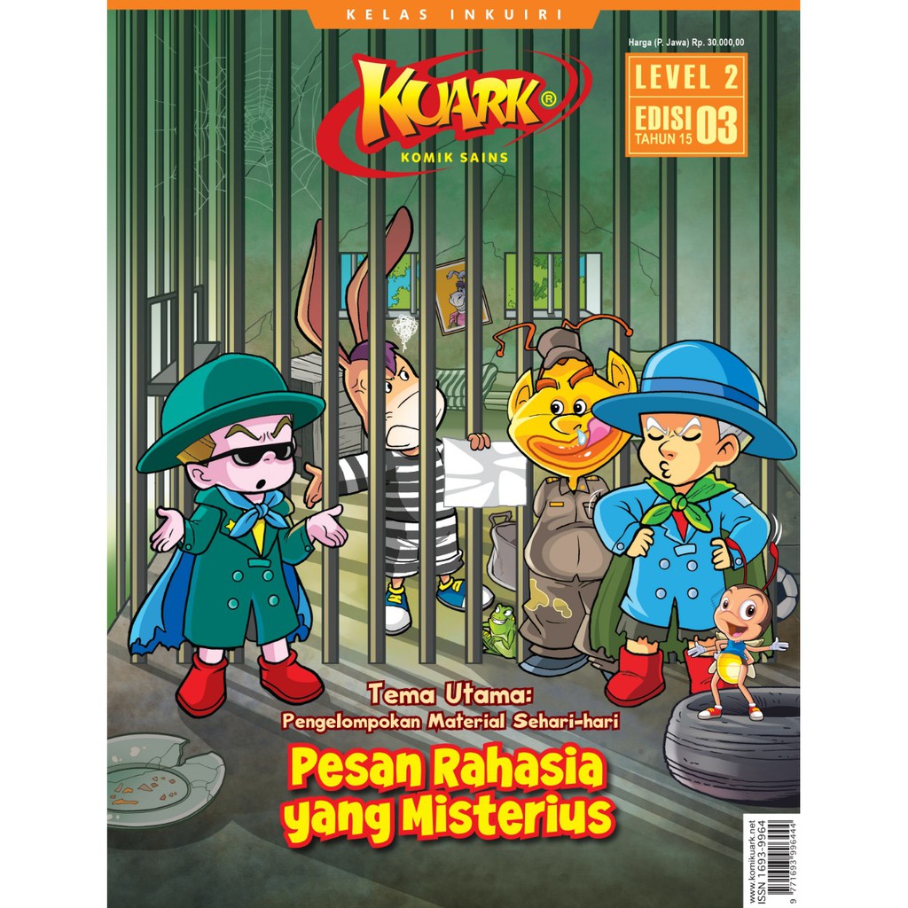 KUARK Komik Sains Level II Edisi 3 Tahun XV | Shopee Indonesia
