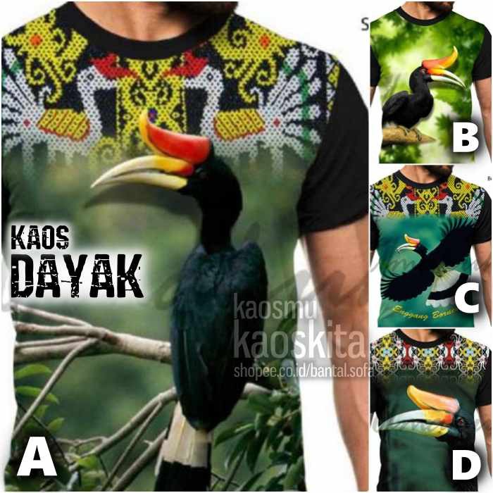 Jual Kaos Dayak Burung Enggang Baju Kaos Suku Dayak Kalimantan Panglima Burung Borneo Etnik Indonesia Indonesia|Shopee Indonesia 700_x_700_jpg