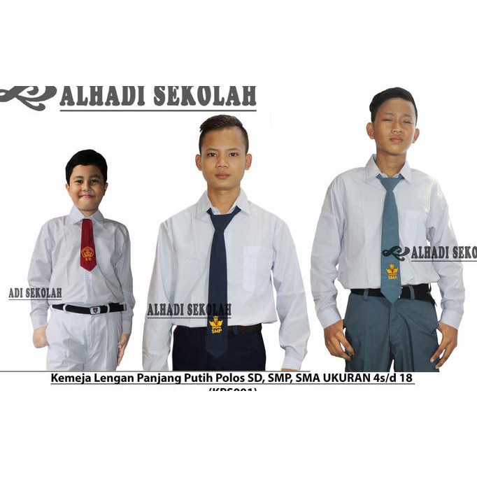 Jual Produk Special Seragam Sekolah Putih Polos, Sd, Smp, Sma Ukuran 4 S/D  18 (Kps001-01Z) - Ukuran 4 Indonesia|Shopee Indonesia