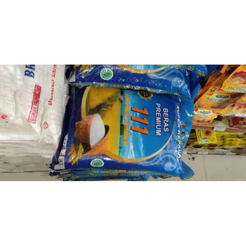 Beras 111 Golden Number 5Kg | Shopee Indonesia