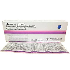 Demacolin Tablet obat demam pilek strip murah | Shopee Indonesia
